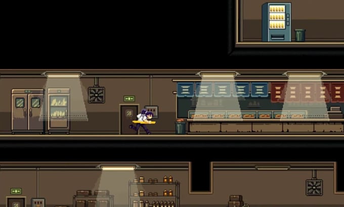 develop 2d pixel indie game in godot, for pc, mobile, bug fix, unity ,ue4