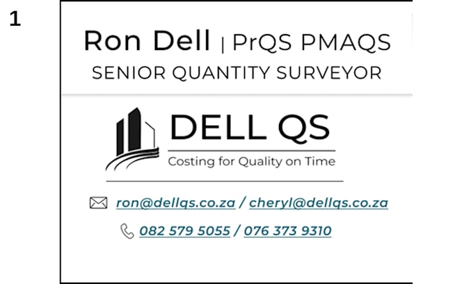 measure bills of quantities, provide cost estimation