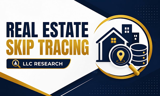 real estate skip tracing and llc skip tracing in bulk