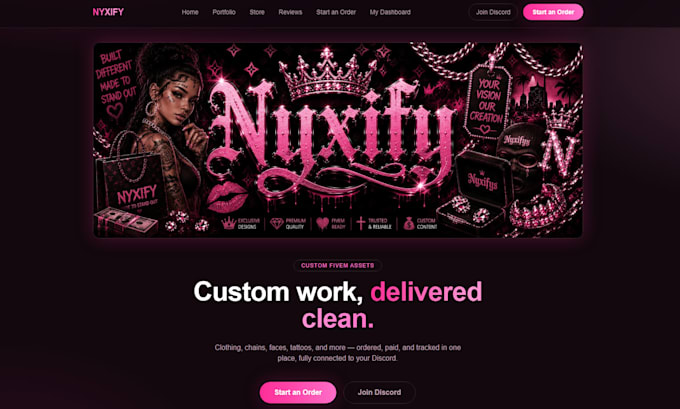 make you a custom website