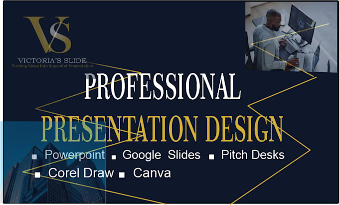 design professional business, school and event presentation