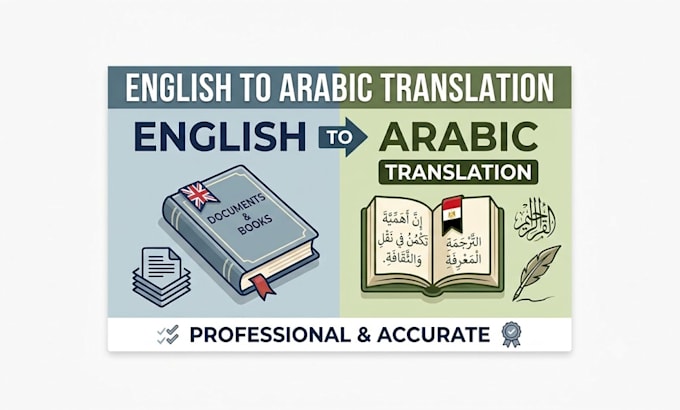 translate english to arabic documents books and articles professionally