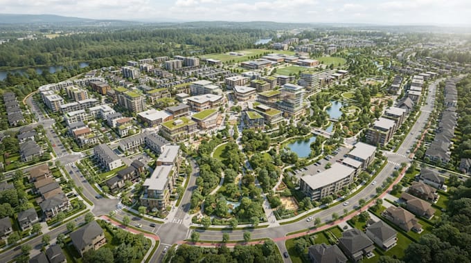 create 3d site plans, architectural master plans and property visualization
