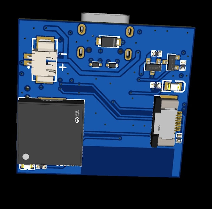 design easyeda pcb, schematic, gerber, bom, cpl for jlcpcb assembly