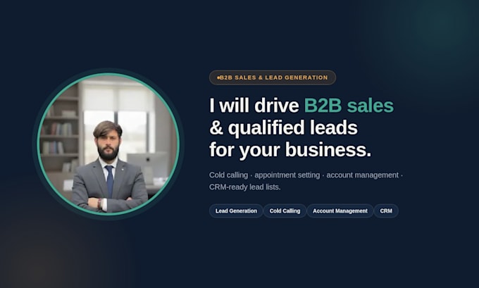 be your dedicated sales and business development expert