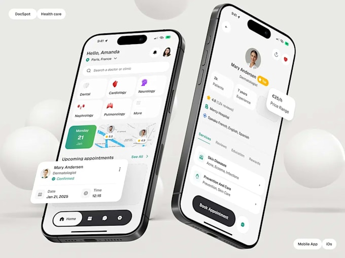 do mobile app design in figma