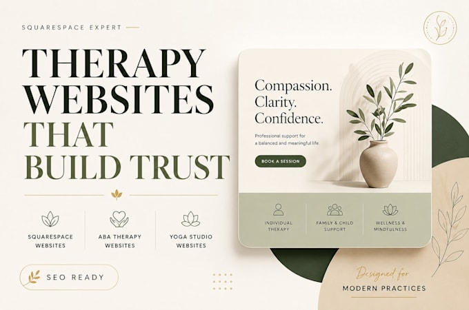 design squarespace therapy website aba therapy website squarespace yoga website