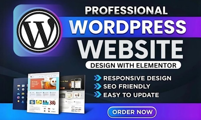 design or redesign wordpress website wordpress blog website website development