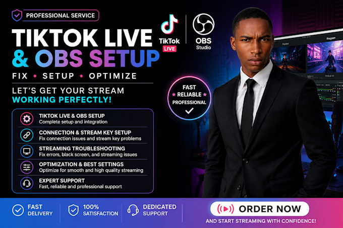 fix tiktok live obs streaming and connection issues