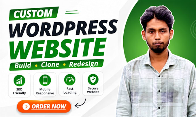 build wordpress website, design and develop ecommerce store using elementor