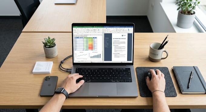 format, edit and organize microsoft excel and word documents