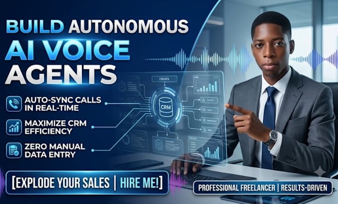 build autonomous ai voice agents for CRM syncing