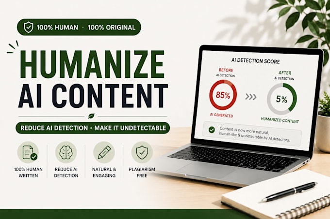 humanize ai content and reduce ai detection