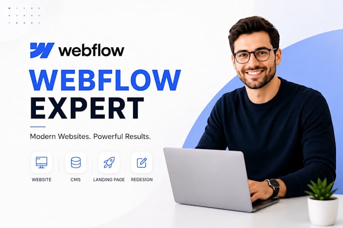 design webflow website, webflow cms