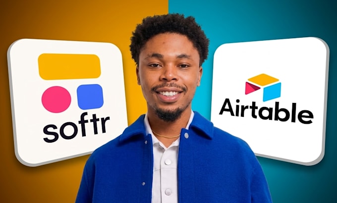 setup airtable automation, airtable database, airtable crm softr web app expert