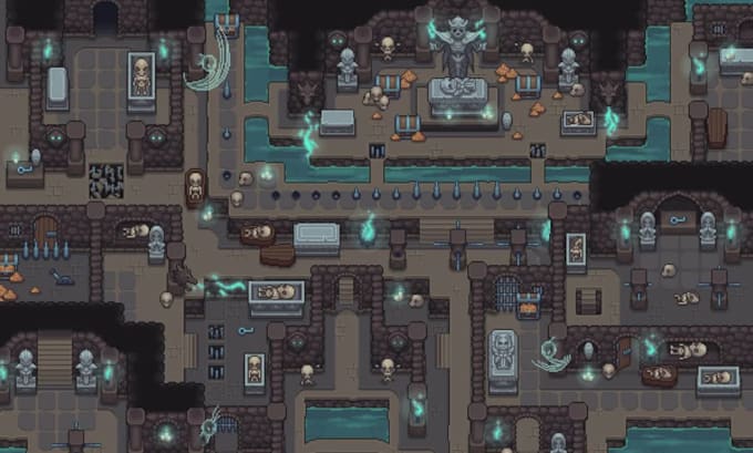 do pixel art tileset top down pixel background 2d platformer pixel game ui art