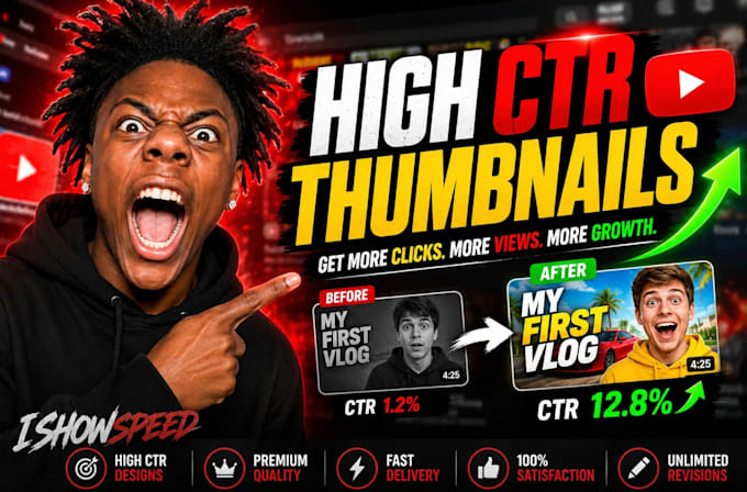 design viral youtube thumbnails