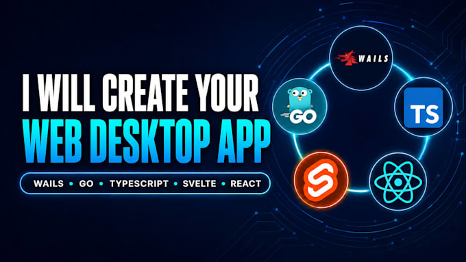 a fast desktop app with wails, go and typescript