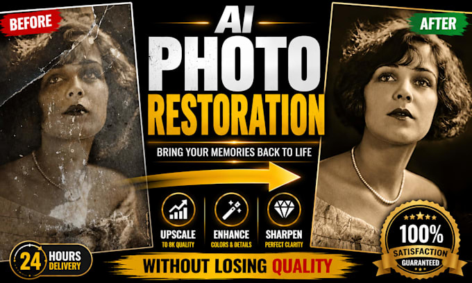 enlarge sharpen upscale and enhance photo without losing quality