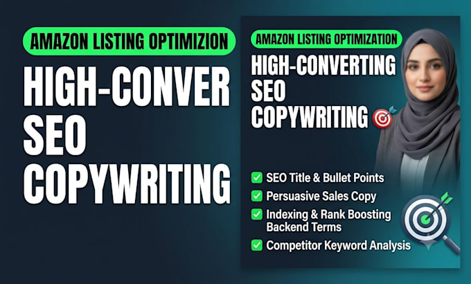 write  amazon listing optimization