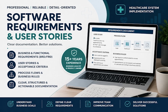 write software requirements and user stories