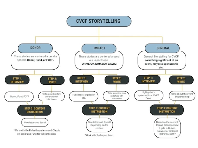 develop a public affairs, communications, and government strategy