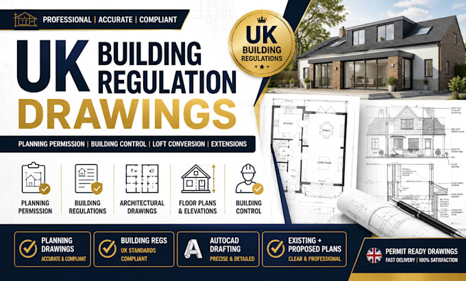 prepare UK building regulation drawings and structural engineering design