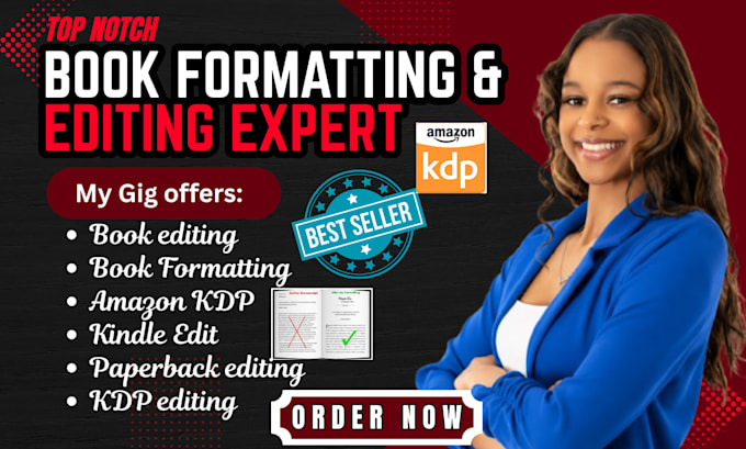 do book editing book formatting copy editing KDP formatting and proofreading