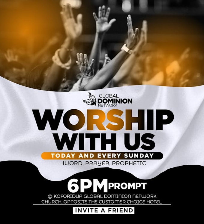 do exceptional event flyer design, postcard or church flyer