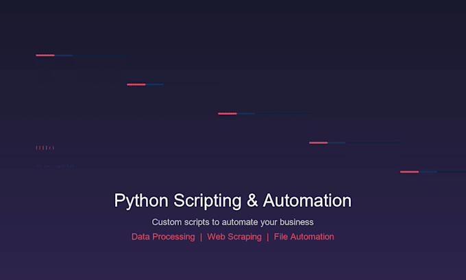 automate your business with custom scripts and programming