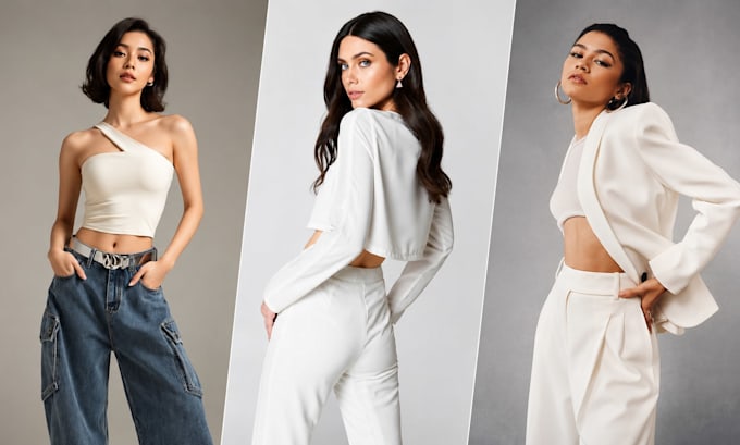 create a hyperrealistic ai model for clothes brand promotion