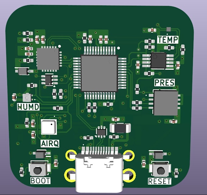 design custom pcb layout and schematic for your prototype
