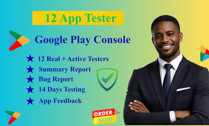 do google play closed testing with 12 app testers