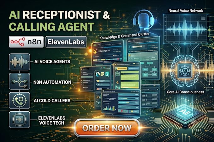 setup appointment booking voice agent using vapi, retell ai, n8n, make com, ghl