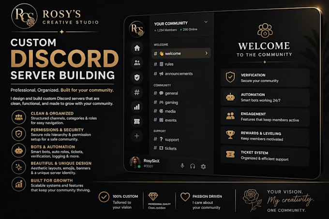 create a custom discord server for your community