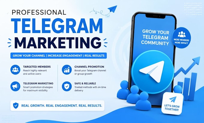 grow telegram members, crypto telegram channel promotion, telegram marketing