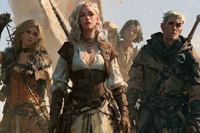 dnd, fantasy character and dnd character