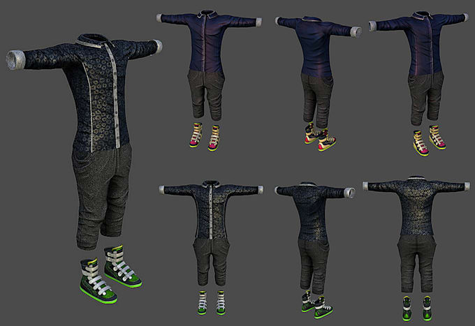 create high quality second life mesh clothing and accessories