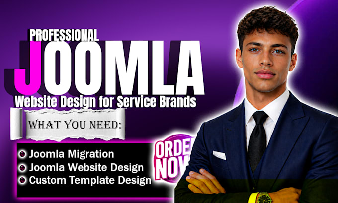 develop your joomla website, migration, upgrade, update for joomla website