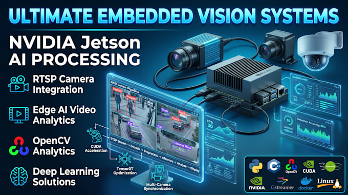 develop embedded vision, nvidia jetson and rtsp camera solutions
