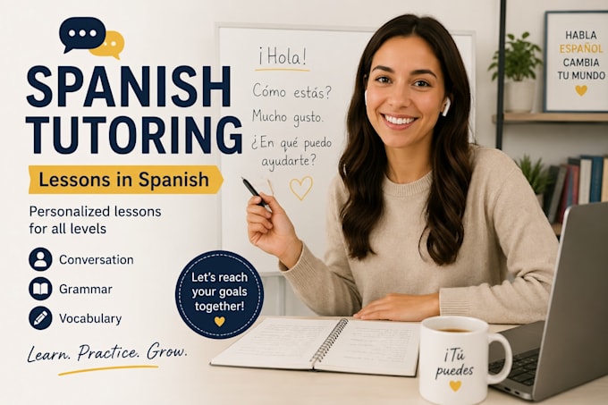 teach you conversational spanish with personalized lessons
