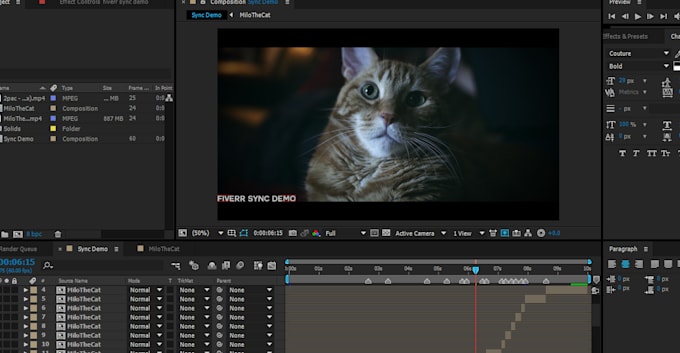 edit and sync your video up with music