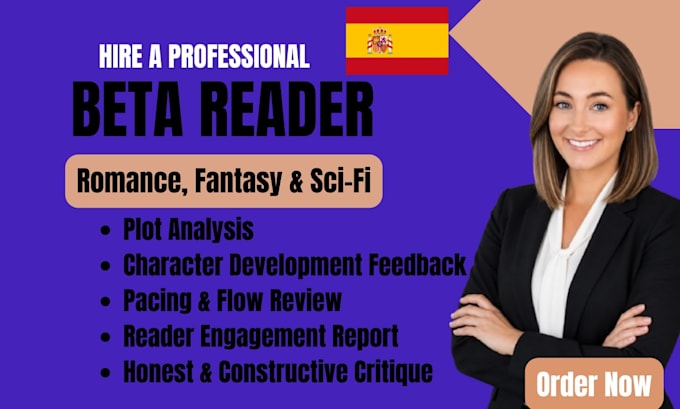 beta read your book as a book lover