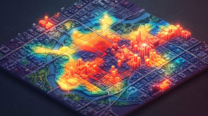 create 3d gis qgis arcgis heat resource choropleth density maps spatial analysis