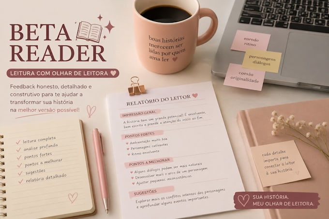 be your beta reader and provide honest feedback