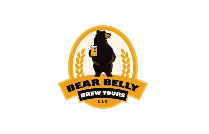 design cool brew tour business logo