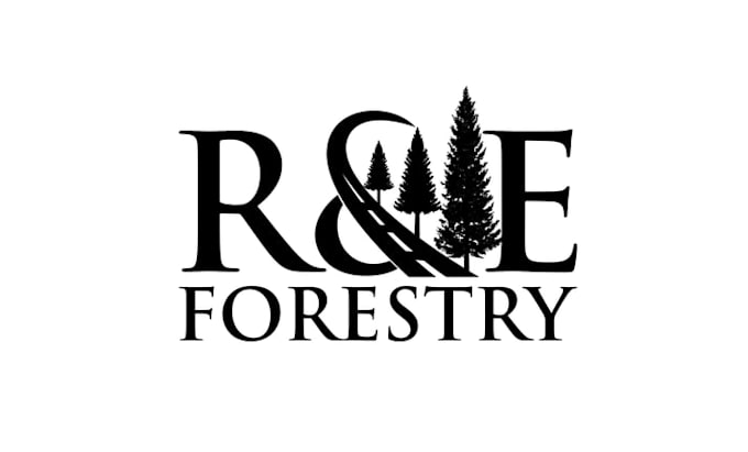 design nature trees landscape clean logo