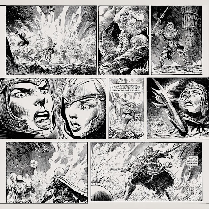create ai comic book, illustrations any style