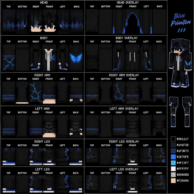 make a minecraft skin for you