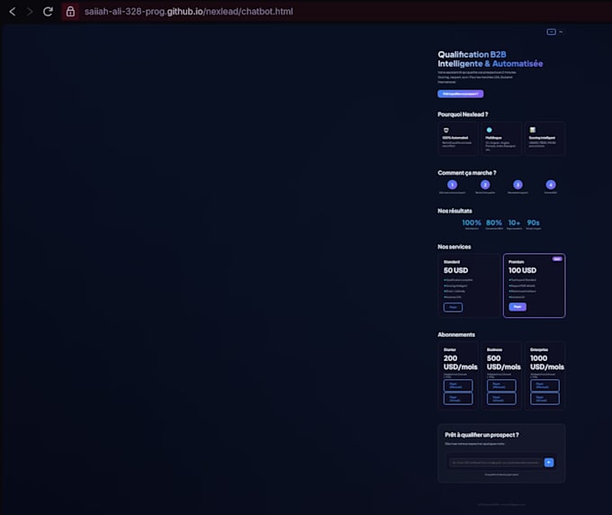 qualify b2b leads with ai scoring and report